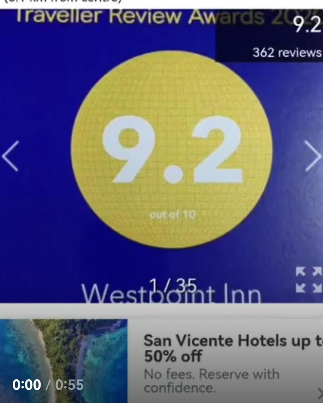 Westpoint Inn Сан-Висенте Экстерьер фото